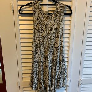 Patterned mini sundress